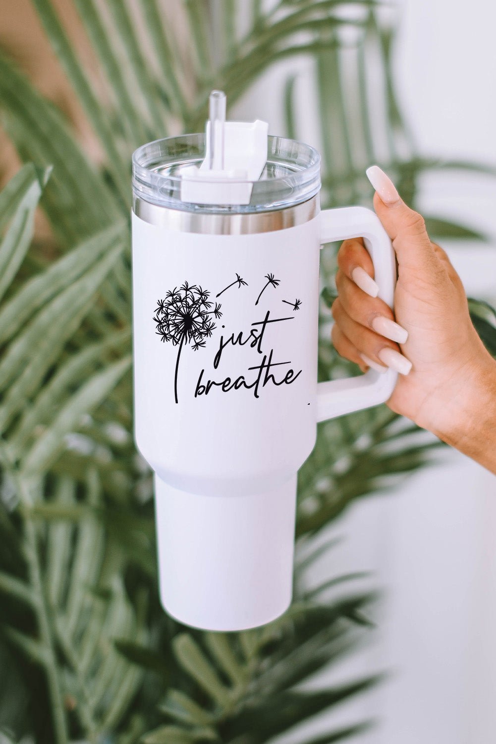 Mama Leopard Print Stainless Steel Insulate Cup with Handle 40oz - Image 59