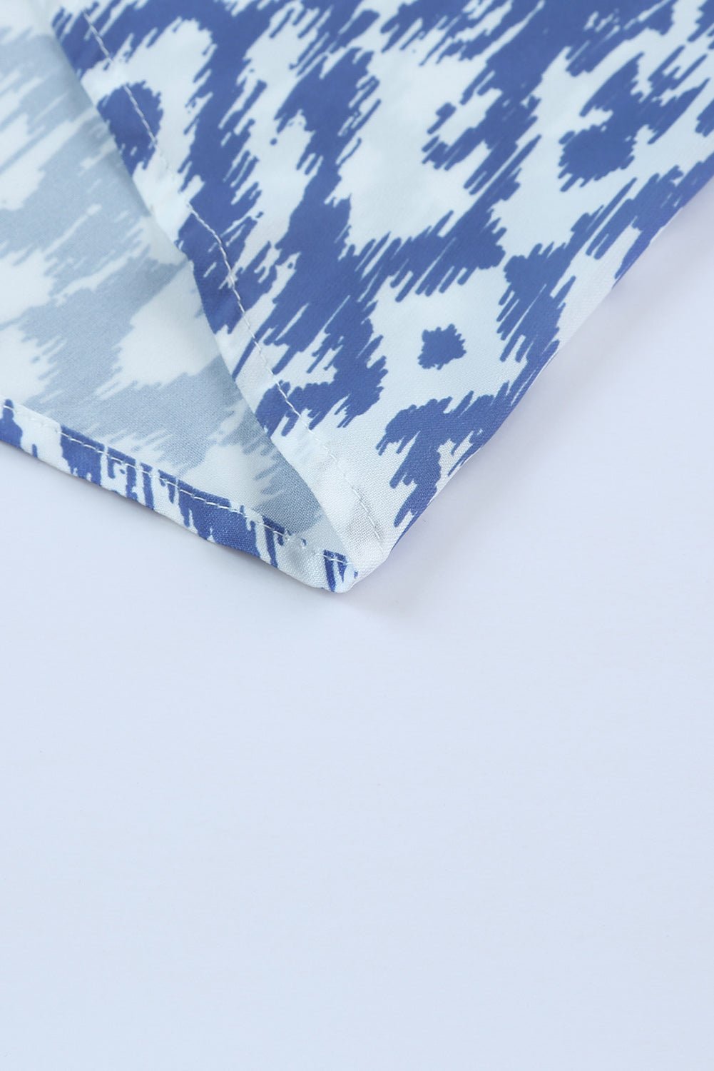 V Neck Casual Geometric Print Maxi Dress - Image 7