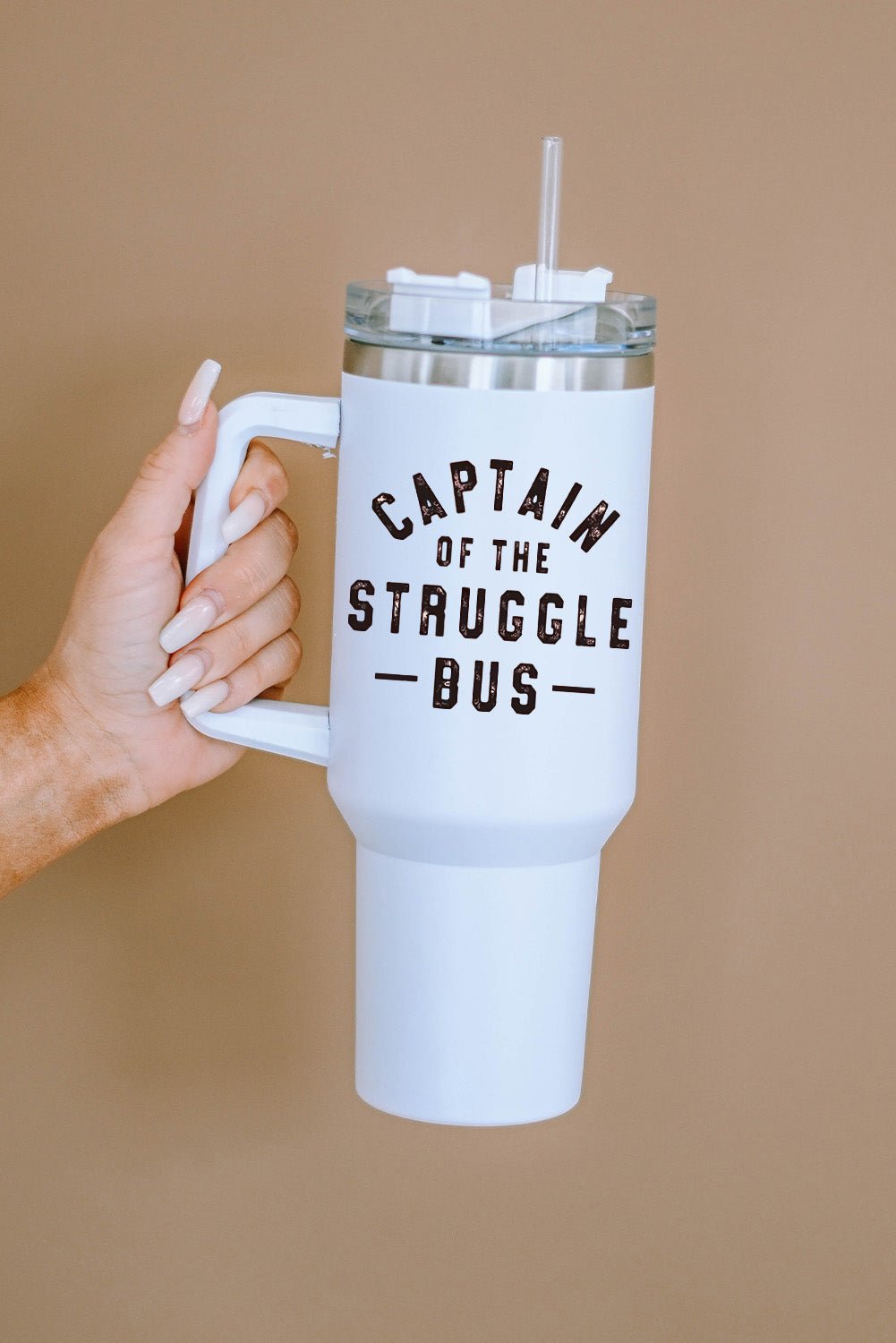 Mama Leopard Print Stainless Steel Insulate Cup with Handle 40oz - Image 75